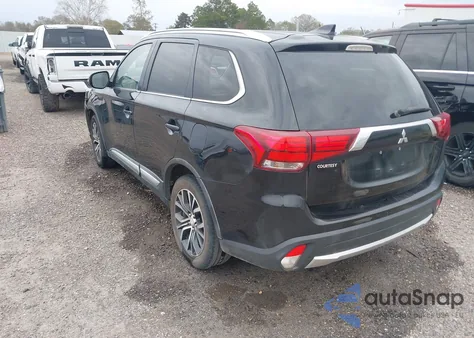 2018 Mitsubishi Outlander Sel from USA, damaged, VIN JA4AD3A32JJ001384
